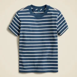 Kids' crewneck T-shirt in stripe