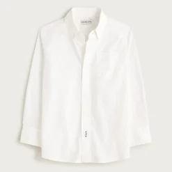 Kids' long-sleeve oxford shirt