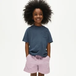 Kids' new garment-dyed pocket T-shirt