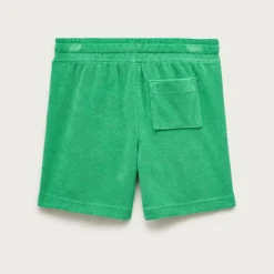 Kids' pull-on short in towel terry
