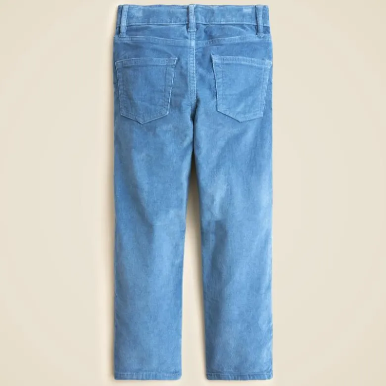 Kids' Straight-fit stretch corduroy pant