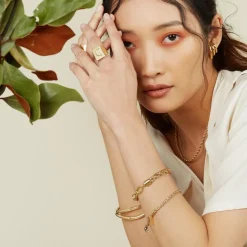 Lady Grey XL rope chain bracelet