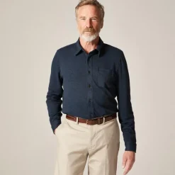 Lightweight Seaboard soft-knit shirt