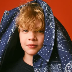Limited-edition kids' puffer shirt-jacket with PrimaLoft®