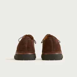 Ludlow lug-sole derbys in suede