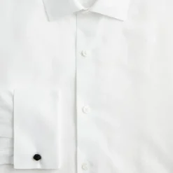Ludlow Premium fine cotton dress shirt with french cuffs