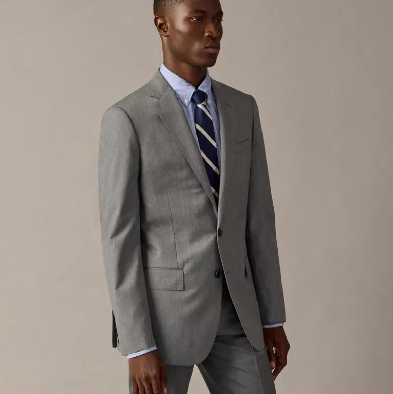 Ludlow Slim-fit suit jacket in Italian wool