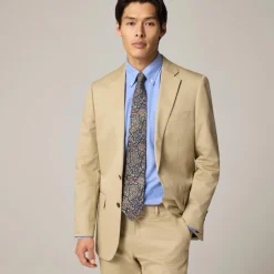 Ludlow Slim-fit suit jacket in Italian chino