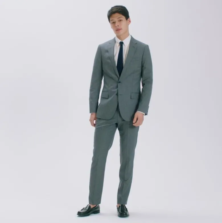 Ludlow Slim-fit suit pant in English wool tweed