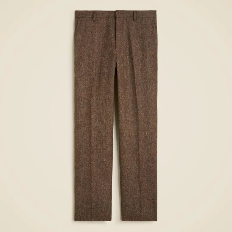 Ludlow Slim-fit suit pant in English wool tweed