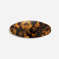 MACHETE jumbo oval clip in classic tortoise