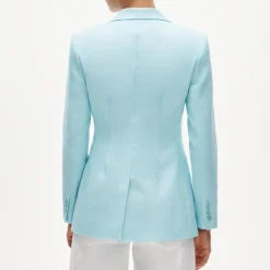 Margeaux blazer in stretch linen blend