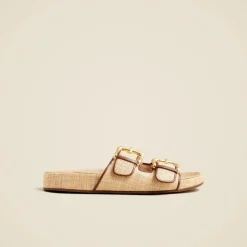 Marlow sandals in raffia