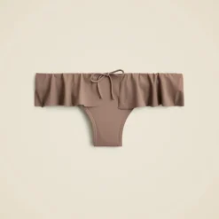 Maryam Nassir Zadeh X J.Crew ruffle bow-tie bikini bottom