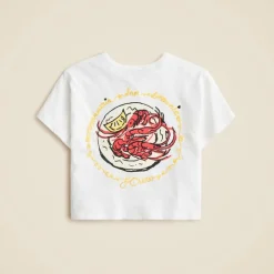 Masseria San Domenico X Crewcuts girls' embroidered graphic T-shirt