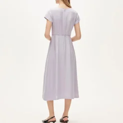Mathilde dress in luster canvas