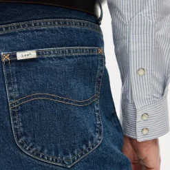 Men's Lee® X J.Crew straight jean in Japanese selvedge denim