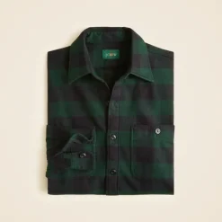 Midweight flannel workshirt