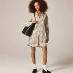New Amelia shirt-dress in foulard print