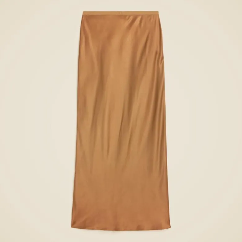 New Gwyneth slip skirt in viscose charmeuse