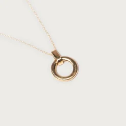 Odette New York® Beau necklace in brass