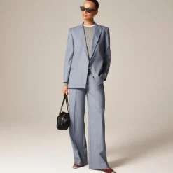 Oversized blazer in wool blend