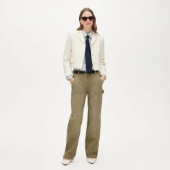 Painter pant in cotton canvas