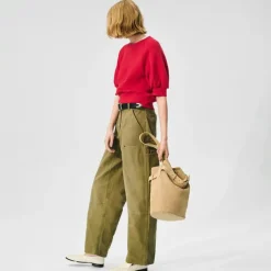 Painter pant in cotton canvas