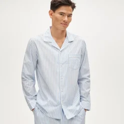 Pajama set in cotton poplin