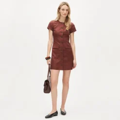 Parc dress in Gramercy linen blend