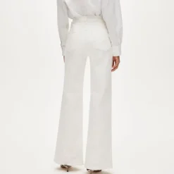 Patch-pocket denim trouser