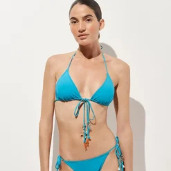 Perfect string bikini top with beach charms