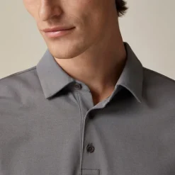 Performance piqué polo shirt