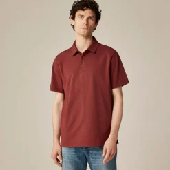 Performance piqué polo shirt