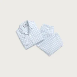 Petite Plume™ kids' pajama set in french ticking