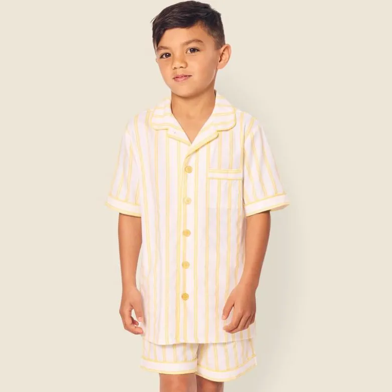 Petite Plume™ kids' twill short set
