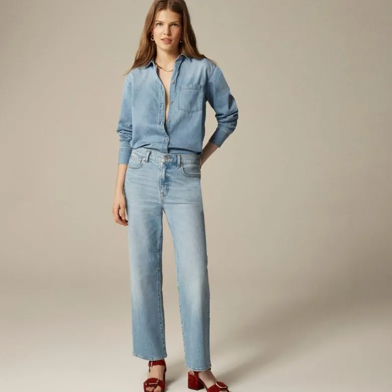 Petite slim-wide jean