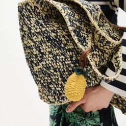Pineapple bag charm