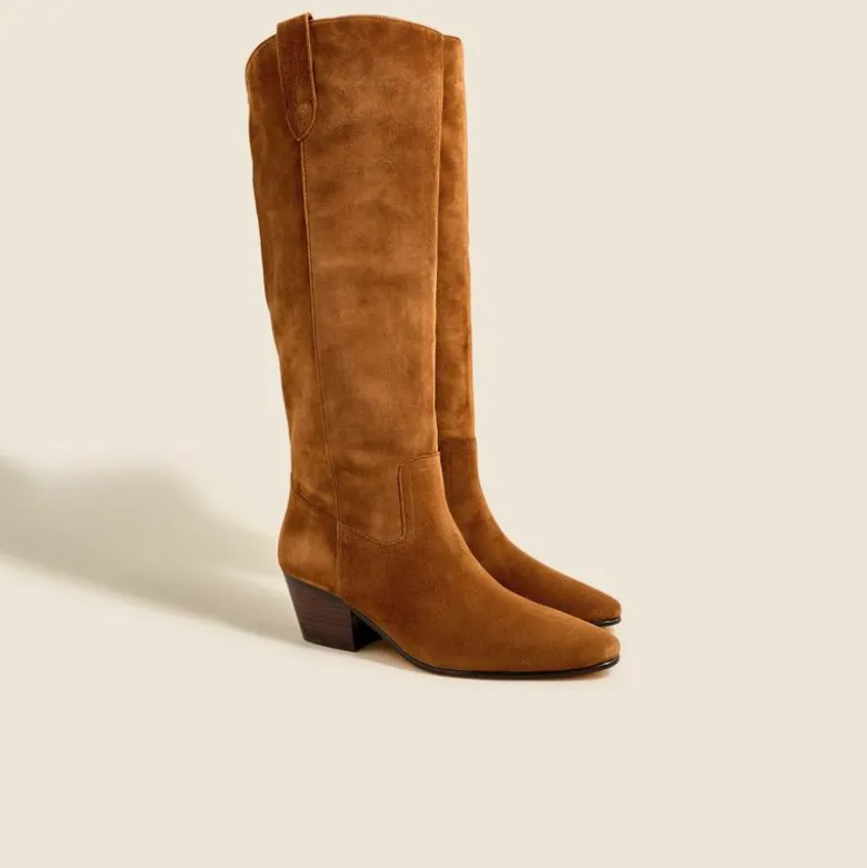 Piper knee-high boots in suede