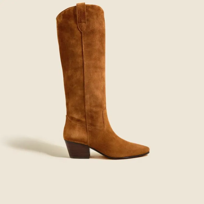 Piper knee-high boots in suede