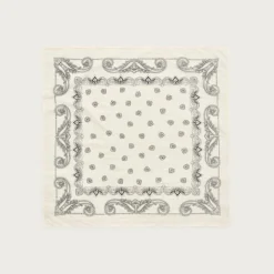 Printed lightweight cotton scarf