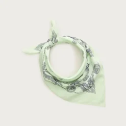 Printed lightweight cotton scarf