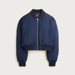 Puffer bomber jacket with PrimaLoft®