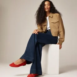 Quinn ballet flats in suede