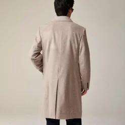 Rivington topcoat in Italian wool blend