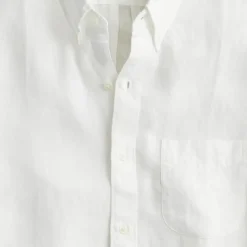 Short-sleeve Baird McNutt Irish linen shirt