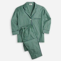 Sleepy Jones women's Marina pajama set in shadow stripe