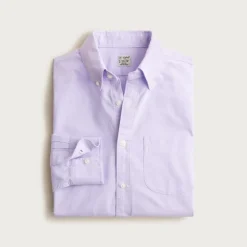 Slim Broken-in organic cotton oxford shirt