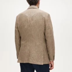 Sportcoat in English linen-wool blend