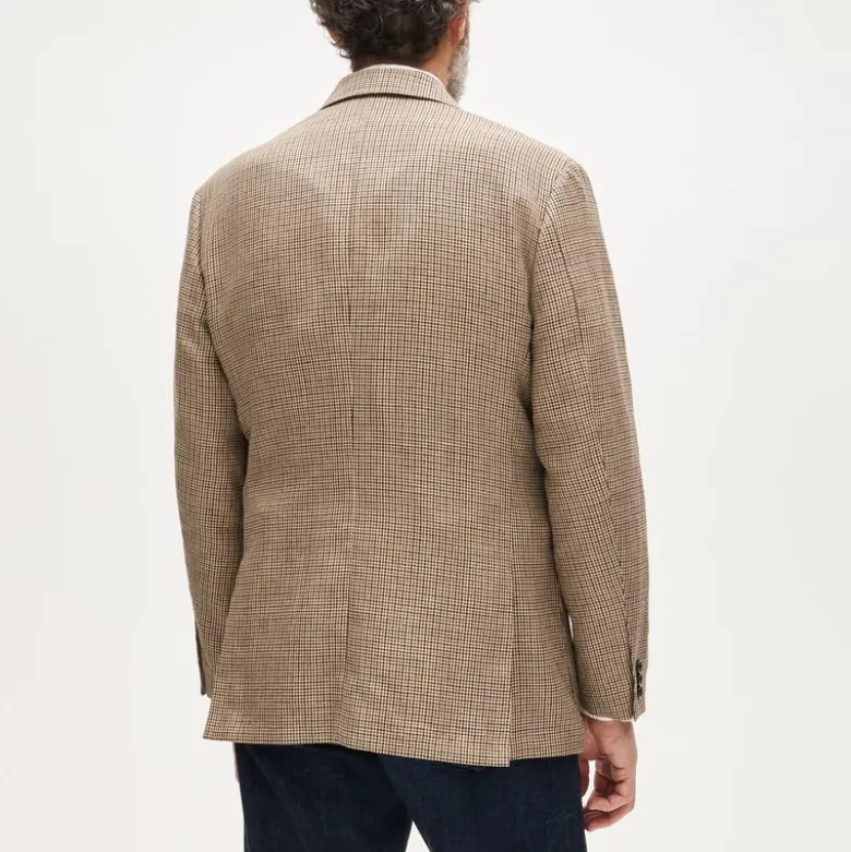 Sportcoat in English linen-wool blend